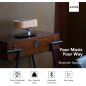 Masdio Bedside Lamp: Bluetooth Speaker, Wireless Charger, & Dimmable Light - Perfect Nightstand Companion Masdio Bedside Lamp: Bluetooth Speaker, Wireless Charger, & Dimmable Light - Perfect Nightstand Companion