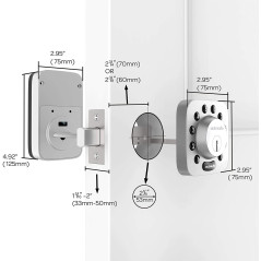 Ultraloq U-Bolt Smart Lock, la serrure flexible
