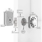Ultraloq U-Bolt: Serrure Intelligente Bluetooth - Accès Sans Clé Sécurisé et Facile