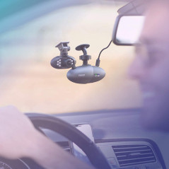 Nexar Pro Dual Dash Cam: Drive Safer with Front & Interior Recording - Free Cloud Backup
