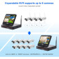 Cromorc Wireless Security Camera System: 10CH, 10.1 Monitor, 1TB HDD - Protect Your Home! Cromorc Wireless Security Camera System: 10CH, 10.1 Monitor, 1TB HDD - Protect Your Home!