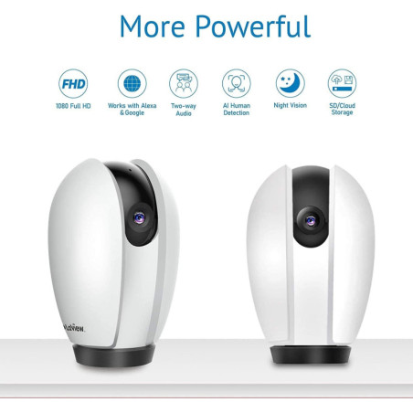 LaView 1080P HD Wi-Fi Camera 2-Pack: Keep an Eye on What Matters Most!