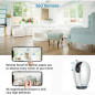 LaView Caméra WiFi 1080P HD (Pack de 2) : Sécurité Intérieure Totale + Audio Bidirectionnel & SD 32GB Gratuites! LaView Caméra WiFi 1080P HD (Pack de 2) : Sécurité Intérieure Totale + Audio Bidirectionnel & SD 32GB Gratuites!