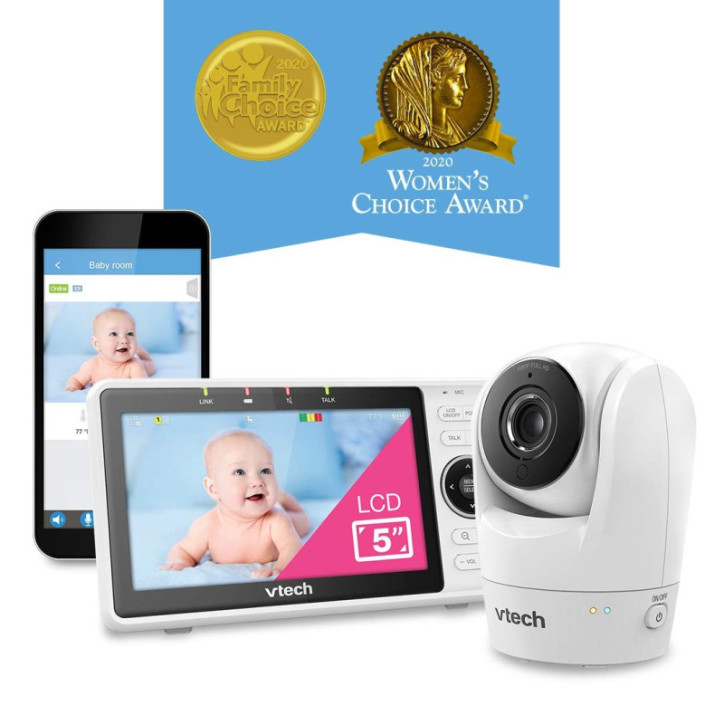 VTech VM901: Moniteur Bébé Vidéo HD avec WiFi - Vision Nocturne & Alertes VTech VM901: Moniteur Bébé Vidéo HD avec WiFi - Vision Nocturne & Alertes