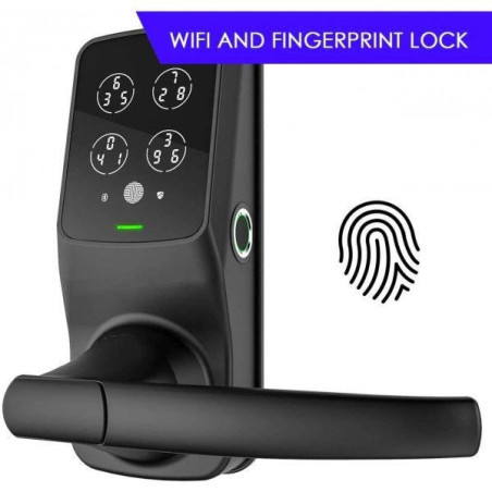 Lockly Secure Plus: Keyless Entry Smart Lock with Fingerprint & PIN Genie - Peace of Mind for Your Home