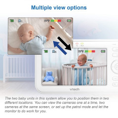VTech VM5463-2, le moniteur bébé à écran 5''
