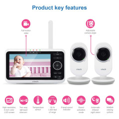 VTech VM350-2, gardez un œil sur votre bébé