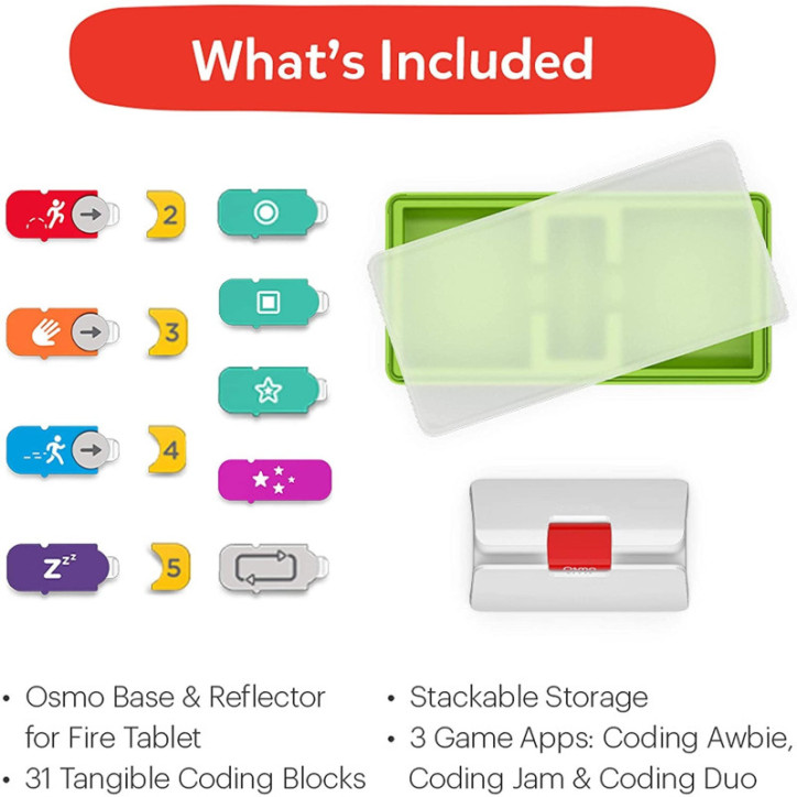 Osmo Coding Starter Kit: Apprendre à coder en samusant! Idéal 5-10 ans