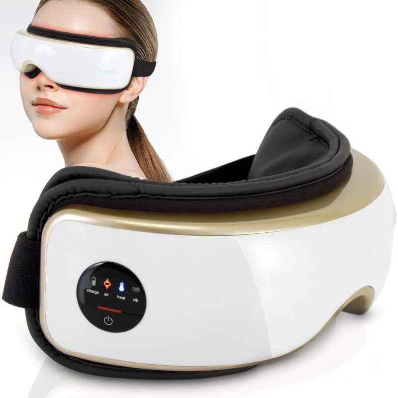 SereneLife SLEYMSG55, the massage helmet for your eyes