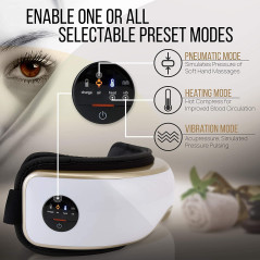 SereneLife SLEYMSG55, the massage helmet for your eyes