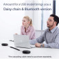 eMeet Luna: Haut-Parleur Conférence 360° avec Réduction de Bruit IA - Audio Impeccable pour vos Réunions! eMeet Luna: Haut-Parleur Conférence 360° avec Réduction de Bruit IA - Audio Impeccable pour vos Réunions!