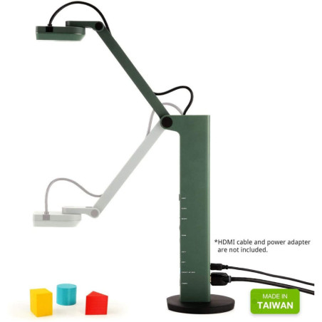 IPEVO VZ-R: 8MP HDMI/USB Document Camera - Perfect for Teaching & Presentations