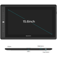 Gaomon PD156 Pro, l'écran couleur HD pour dessiner