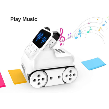 Makeblock Codey Rocky: Fun, Programmable STEM Robot for Kids & Beginners - Chromebook Compatible!