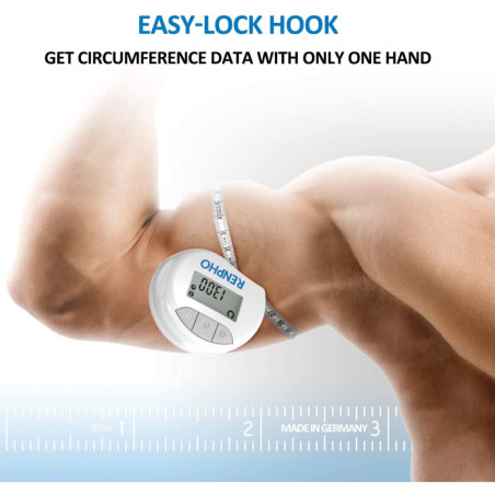RENPHO Smart Body Tape Measure: Track Your Fitness with Bluetooth Precision!