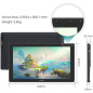 Huion Kamvas 13 : Tablette Graphique Pro - Écran Full HD, Ultra-Fine & Portable!