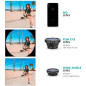 Kit Vidéo Smartphone Movo SmartCine: Micro, Lumière LED & Objectifs - Créez des Vlogs Pro! Kit Vidéo Smartphone Movo SmartCine: Micro, Lumière LED & Objectifs - Créez des Vlogs Pro!