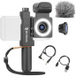 Kit Vidéo Smartphone Movo SmartCine: Micro, Lumière LED & Objectifs - Créez des Vlogs Pro! Kit Vidéo Smartphone Movo SmartCine: Micro, Lumière LED & Objectifs - Créez des Vlogs Pro!