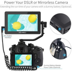 FEELWORLD F6 Plus, le moniteur tactile pour appareil photo