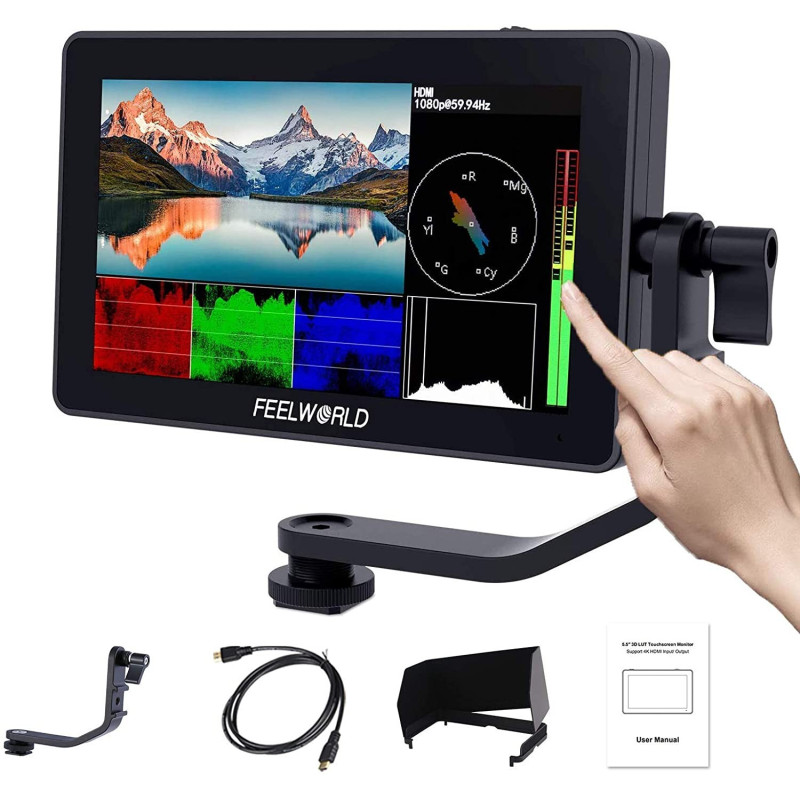 FEELWORLD F6 Plus, le moniteur tactile pour appareil photo