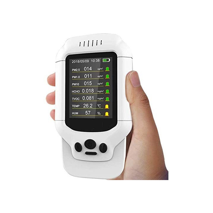 Breathe Easy Air Quality Monitor: Protect Your Home from Pollutants, Formaldehyde & More! Breathe Easy Air Quality Monitor: Protect Your Home from Pollutants, Formaldehyde & More!