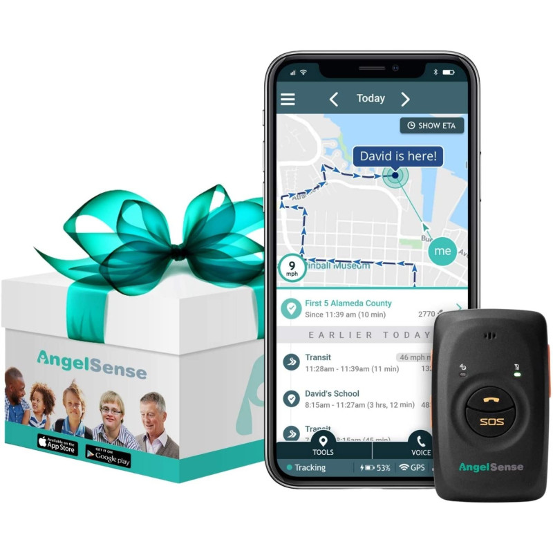 AngelSense Personal GPS Tracker, a guardian angel in your pocket