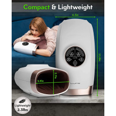 Lunix LX3, wireless electric hand massager