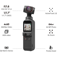 DJI Pocket 2, filming gets easier