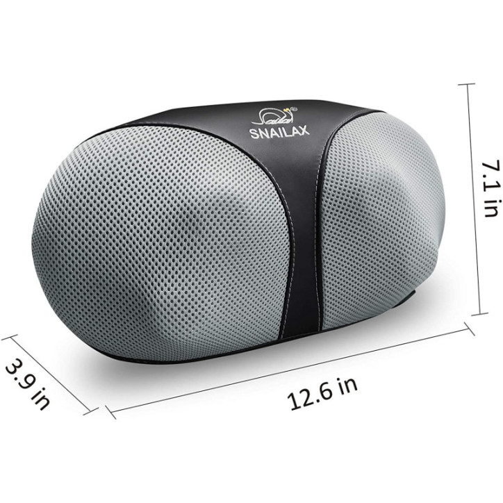Snailax Shiatsu Neck & Back Massager with Heat: Your Personal Relaxation Oasis Snailax Shiatsu Neck & Back Massager with Heat: Your Personal Relaxation Oasis