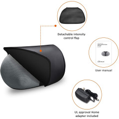 SNAILAX 618N, l'oreiller qui vous masse