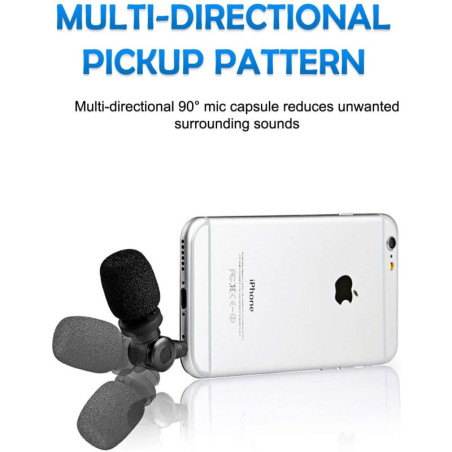 Saramonic SmartMic Mini: Crystal Clear Audio for Your Smartphone - Vlogs, Podcasts & More!