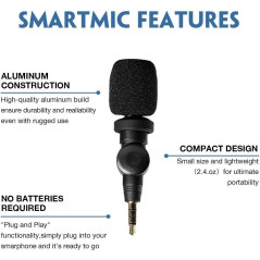 Saramonic SmartMic Mini, the small professional microphone