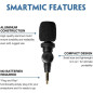 Saramonic SmartMic Mini: Micro Condensateur Pro pour Smartphone, Audio Impeccable! Saramonic SmartMic Mini: Micro Condensateur Pro pour Smartphone, Audio Impeccable!