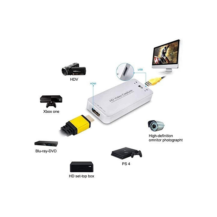 DIGITNOW Video Capture Card: Record & Stream in 1080p60! Easy USB 3.0 Setup DIGITNOW Video Capture Card: Record & Stream in 1080p60! Easy USB 3.0 Setup