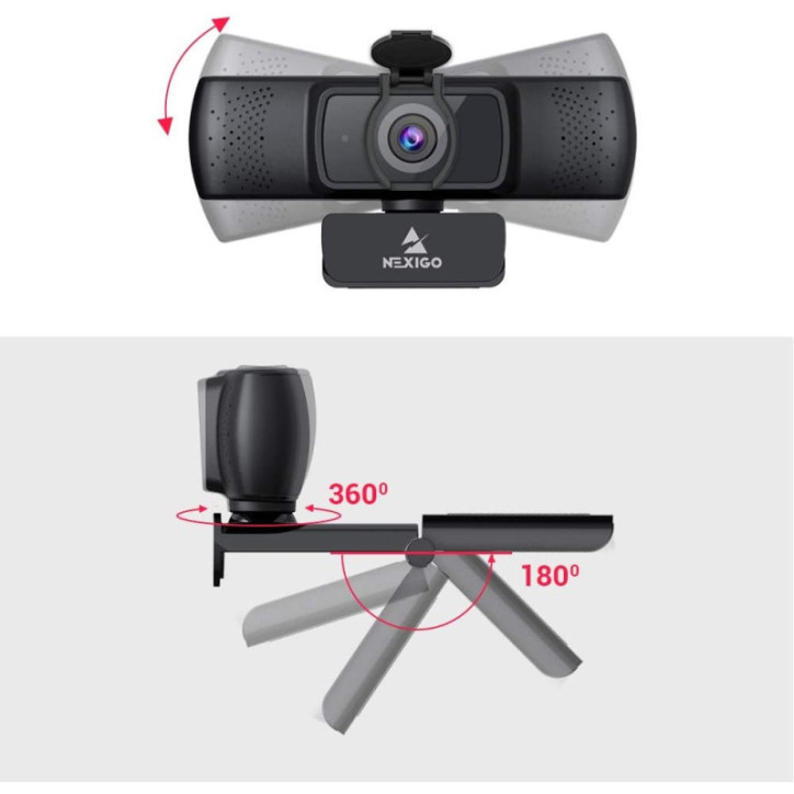 NexiGo N930AF: Webcam HD Autofocus avec Micro Anti-Bruit – Idéale Streaming & Télétravail NexiGo N930AF: Webcam HD Autofocus avec Micro Anti-Bruit – Idéale Streaming & Télétravail