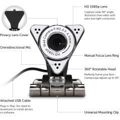 Aluratek AWC01F, the triangular webcam