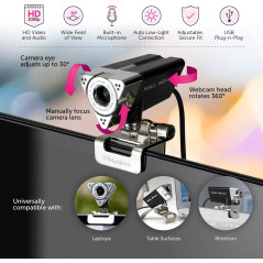 Aluratek AWC01F, la webcam triangulaire