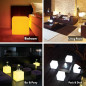 Mr.Go LED Cube: Waterproof Color Changing Light - Rechargeable, Indoor/Outdoor Decor Mr.Go LED Cube: Waterproof Color Changing Light - Rechargeable, Indoor/Outdoor Decor