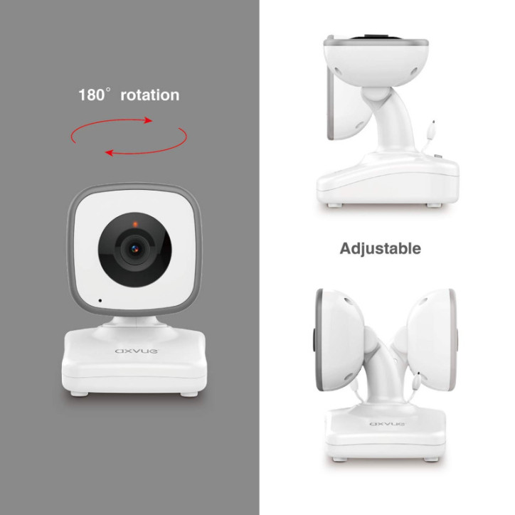 Axvue A242 Baby Monitor with Two Cameras: See & Hear Your Baby, Day or Night! Axvue A242 Baby Monitor with Two Cameras: See & Hear Your Baby, Day or Night!