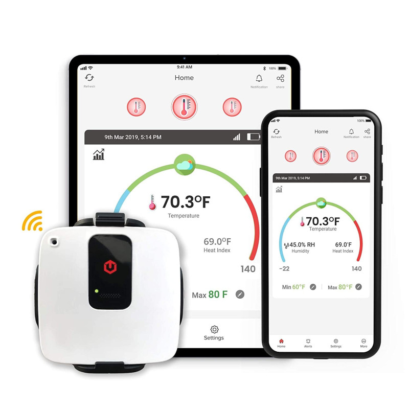 tempCube, one sensor connected