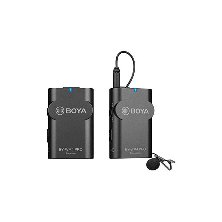 BOYA WM4 Pro-K2 : Micro sans Fil Double pour Vlogs, Interviews et Podcasts - Qualité Pro! BOYA WM4 Pro-K2 : Micro sans Fil Double pour Vlogs, Interviews et Podcasts - Qualité Pro!