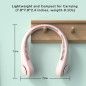 JISULIFE Ventilateur de Cou Portable : Fraîcheur 360° Mains Libres, Batterie Longue Durée JISULIFE Ventilateur de Cou Portable : Fraîcheur 360° Mains Libres, Batterie Longue Durée
