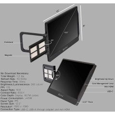SideTrak Swivel, l'écran latéral