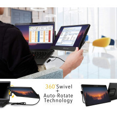 SideTrak Swivel, the side screen
