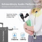 Alvoxcon TG220S: Micro Cravate Sans Fil Double - Son Pro, Liberté Totale! Alvoxcon TG220S: Micro Cravate Sans Fil Double - Son Pro, Liberté Totale!