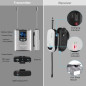 Alvoxcon TG220S Dual Wireless Lapel Mic: Crystal Clear Audio, 100ft Range - Perfect for Vlogging & Presentations! Alvoxcon TG220S Dual Wireless Lapel Mic: Crystal Clear Audio, 100ft Range - Perfect for Vlogging & Presentations!