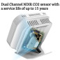 GZAIR Indoor Air Quality Monitor: Breathe Easier with Real-Time CO2, Temp & Humidity Tracking! GZAIR Indoor Air Quality Monitor: Breathe Easier with Real-Time CO2, Temp & Humidity Tracking!