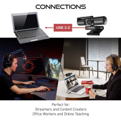 AverMedia PW513, the wide angle 4K webcam