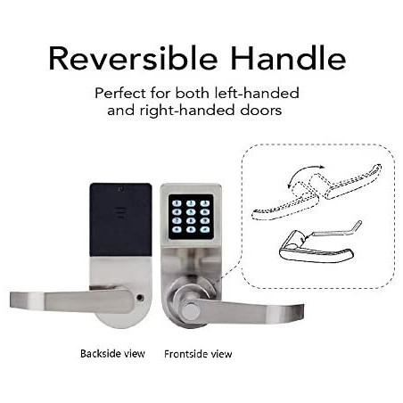 Colosus NDL302: Keyless Entry Smart Lock - Secure Your Home with PIN, RFID & Remote!
