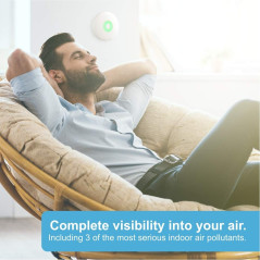 Airthings Wave Plus, the air purifier